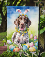 Load image into Gallery viewer, German Shorthaired Pointer Easter Garden Flag - Easter Egg Hunt - Dog-Themed Spring Yard Decor