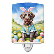 Load image into Gallery viewer, German Wirehaired Pointer Easter Egg Hunt Ceramic Night Light