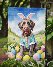 Load image into Gallery viewer, German Wirehaired Pointer Easter Garden Flag - Easter Egg Hunt - Dog-Themed Spring Yard Decor