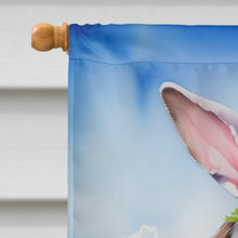 Load image into Gallery viewer, German Wirehaired Pointer Easter Egg Hunt House Flag