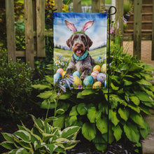 Load image into Gallery viewer, German Wirehaired Pointer Easter Garden Flag - Easter Egg Hunt - Dog-Themed Spring Yard Decor