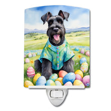 Load image into Gallery viewer, Giant Schnauzer Easter Egg Hunt Ceramic Night Light
