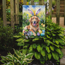 Load image into Gallery viewer, Golden Retriever Easter Garden Flag - Easter Egg Hunt - Dog-Themed Spring Yard Decor