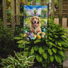 Load image into Gallery viewer, Golden Retriever Easter Garden Flag - Easter Egg Hunt - Dog-Themed Spring Yard Decor