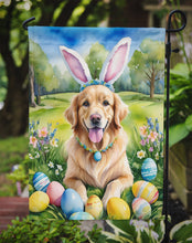 Load image into Gallery viewer, Golden Retriever Easter Garden Flag - Easter Egg Hunt - Dog-Themed Spring Yard Decor