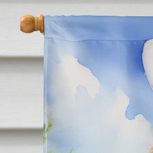 Load image into Gallery viewer, Goldendoodle Easter Egg Hunt House Flag