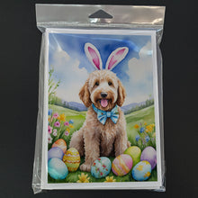 Load image into Gallery viewer, Goldendoodle Easter Egg Hunt Greeting Cards - Blank Note Cards – 8-Pack of Artist-Designed Cards with Envelopes