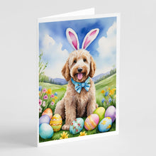 Load image into Gallery viewer, Goldendoodle Easter Egg Hunt Greeting Cards - Blank Note Cards – 8-Pack of Artist-Designed Cards with Envelopes