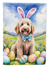 Load image into Gallery viewer, Goldendoodle Easter Garden Flag - Easter Egg Hunt - Dog-Themed Spring Yard Decor
