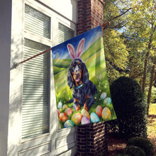 Load image into Gallery viewer, Gordon Setter Easter Egg Hunt House Flag