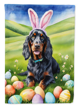 Load image into Gallery viewer, Gordon Setter Easter Egg Hunt House Flag