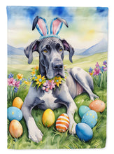 Load image into Gallery viewer, Great Dane Easter Garden Flag - Easter Egg Hunt - Dog-Themed Spring Yard Decor