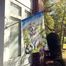 Load image into Gallery viewer, Great Pyrenees Easter Egg Hunt House Flag
