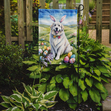 Load image into Gallery viewer, Great Pyrenees Easter Garden Flag - Easter Egg Hunt - Dog-Themed Spring Yard Decor