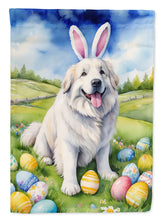 Load image into Gallery viewer, Great Pyrenees Easter Egg Hunt House Flag