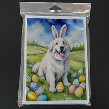 Load image into Gallery viewer, Great Pyrenees Easter Egg Hunt Greeting Cards - Blank Note Cards – 8-Pack of Artist-Designed Cards with Envelopes