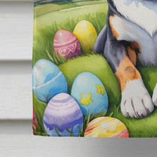 Load image into Gallery viewer, Greater Swiss Mountain Dog Easter Egg Hunt House Flag