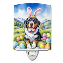 Load image into Gallery viewer, Greater Swiss Mountain Dog Easter Egg Hunt Ceramic Night Light