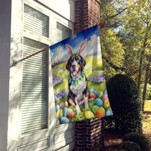 Load image into Gallery viewer, Greater Swiss Mountain Dog Easter Egg Hunt House Flag