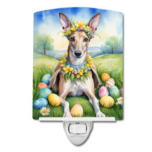 Load image into Gallery viewer, Greyhound Easter Egg Hunt Ceramic Night Light