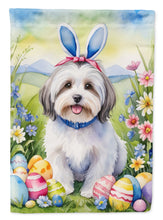Load image into Gallery viewer, Havanese Easter Garden Flag - Easter Egg Hunt - Dog-Themed Spring Yard Decor