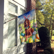 Load image into Gallery viewer, Irish Setter Easter Egg Hunt House Flag