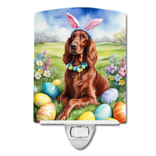 Load image into Gallery viewer, Irish Setter Easter Egg Hunt Ceramic Night Light
