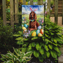 Load image into Gallery viewer, Irish Setter Easter Garden Flag - Easter Egg Hunt - Dog-Themed Spring Yard Decor