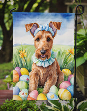 Load image into Gallery viewer, Irish Terrier Easter Garden Flag - Easter Egg Hunt - Dog-Themed Spring Yard Decor