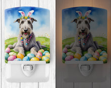 Load image into Gallery viewer, Irish Wolfhound Easter Egg Hunt Ceramic Night Light