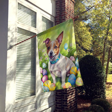 Load image into Gallery viewer, Jack Russell Terrier Easter Egg Hunt House Flag