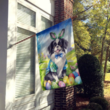 Load image into Gallery viewer, Japanese Chin Easter Egg Hunt House Flag