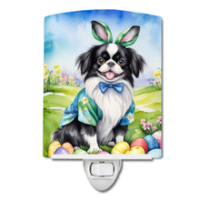 Load image into Gallery viewer, Japanese Chin Easter Egg Hunt Ceramic Night Light