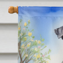 Load image into Gallery viewer, Kerry Blue Terrier Easter Egg Hunt House Flag