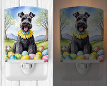 Load image into Gallery viewer, Kerry Blue Terrier Easter Egg Hunt Ceramic Night Light