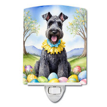 Load image into Gallery viewer, Kerry Blue Terrier Easter Egg Hunt Ceramic Night Light
