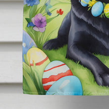 Load image into Gallery viewer, Black Labrador Retriever Easter Egg Hunt House Flag