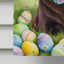 Load image into Gallery viewer, Chocolate Labrador Retriever Easter Egg Hunt House Flag