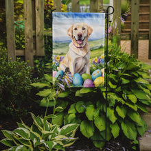 Load image into Gallery viewer, Labrador Retriever Easter Garden Flag - Easter Egg Hunt - Dog-Themed Spring Yard Decor