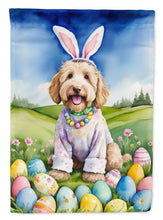 Load image into Gallery viewer, Labradoodle Easter Egg Hunt House Flag