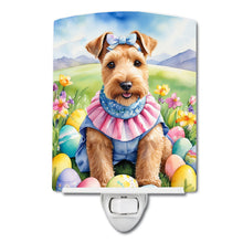 Load image into Gallery viewer, Lakeland Terrier Easter Egg Hunt Ceramic Night Light