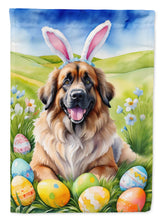Load image into Gallery viewer, Leonberger Easter Garden Flag - Easter Egg Hunt - Dog-Themed Spring Yard Decor