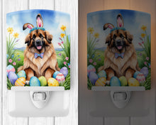 Load image into Gallery viewer, Leonberger Easter Egg Hunt Ceramic Night Light