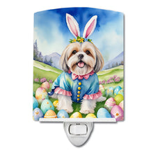 Load image into Gallery viewer, Lhasa Apso Easter Egg Hunt Ceramic Night Light