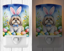 Load image into Gallery viewer, Lhasa Apso Easter Egg Hunt Ceramic Night Light