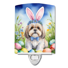 Load image into Gallery viewer, Lhasa Apso Easter Egg Hunt Ceramic Night Light