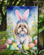 Load image into Gallery viewer, Lhasa Apso Easter Garden Flag - Easter Egg Hunt - Dog-Themed Spring Yard Decor
