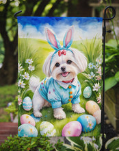Load image into Gallery viewer, Maltese Easter Garden Flag - Easter Egg Hunt - Dog-Themed Spring Yard Decor