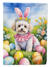Load image into Gallery viewer, Maltipoo Easter Egg Hunt House Flag