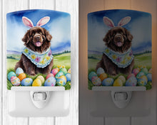 Load image into Gallery viewer, Newfoundland Easter Egg Hunt Ceramic Night Light